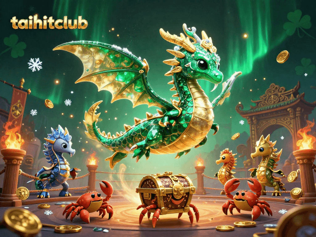 Join the taihitclub adventure with a vibrant sea dragon and dynamic casino treasures.