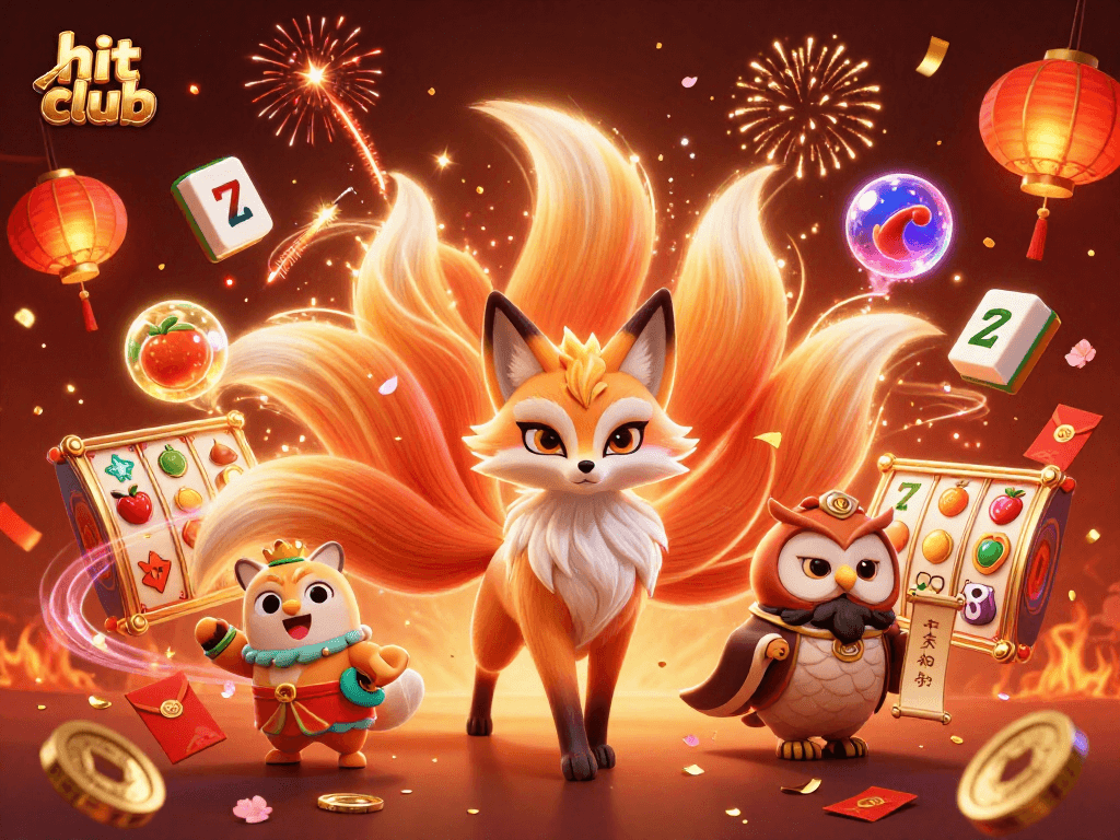 Engage with the hit club spirit in this vibrant 3D casino scene full of colorful action!