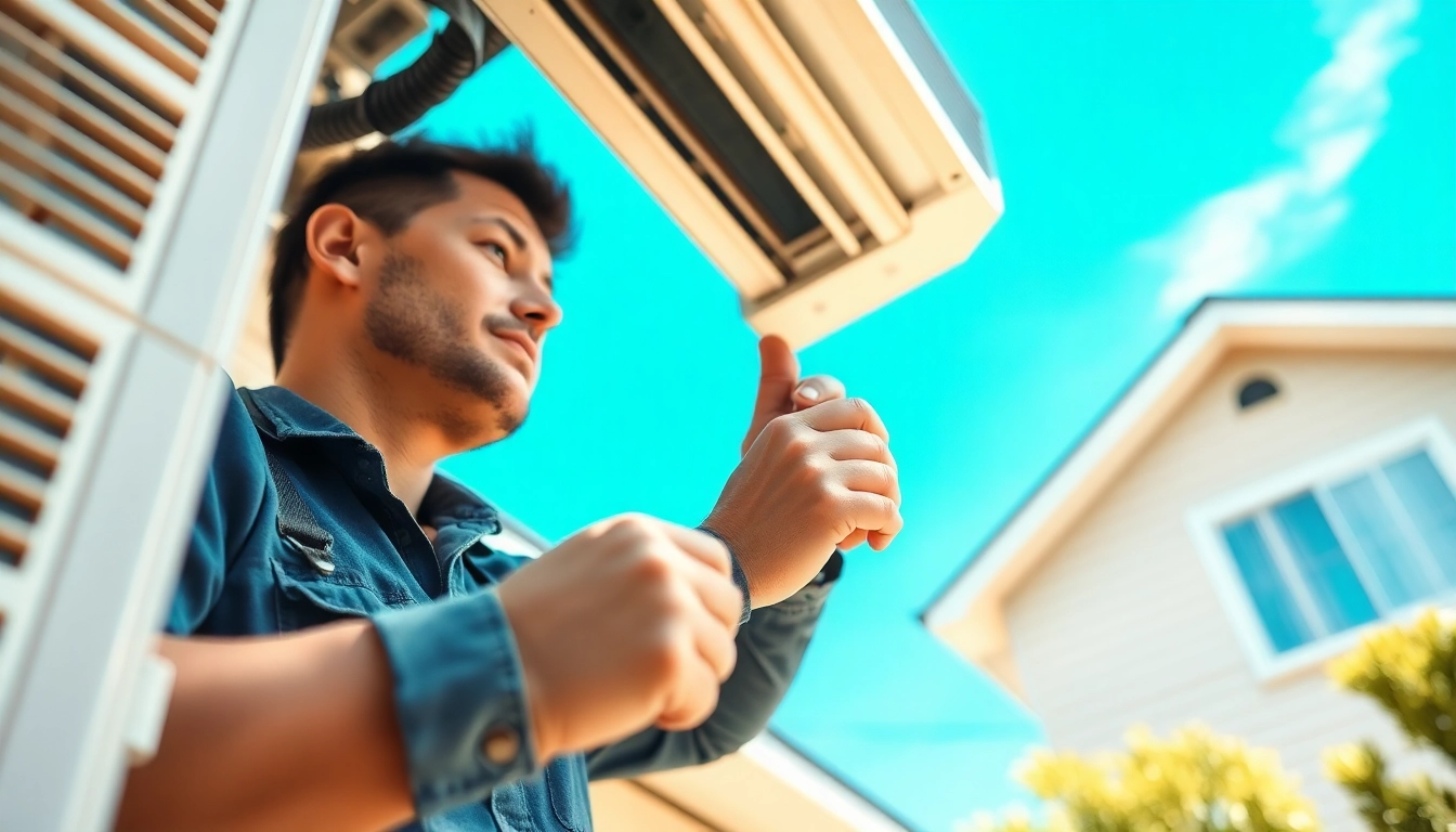 Air Conditioning Repair Tampa expert fixing residential AC unit for optimal performance.