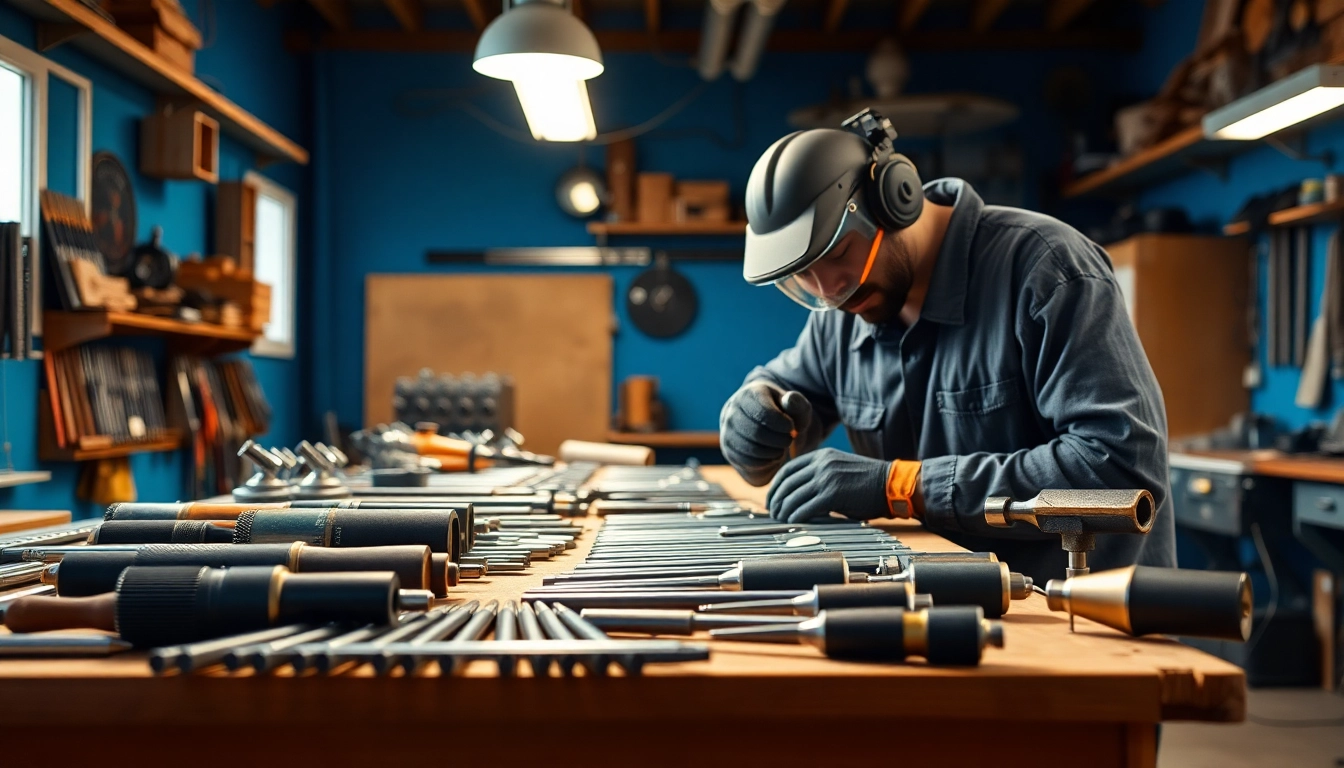 Koken tools enable precision craftsmanship in a well-equipped workshop setting, showcasing their professional effectiveness.