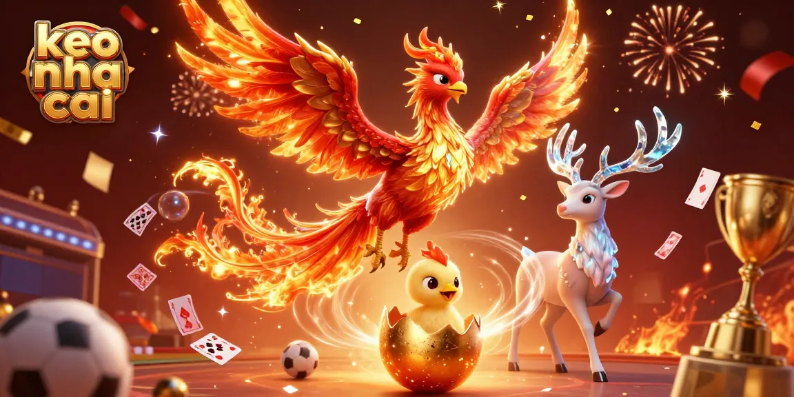Place your bets with keo nha cai in this vibrant 3D sports betting celebration scene.