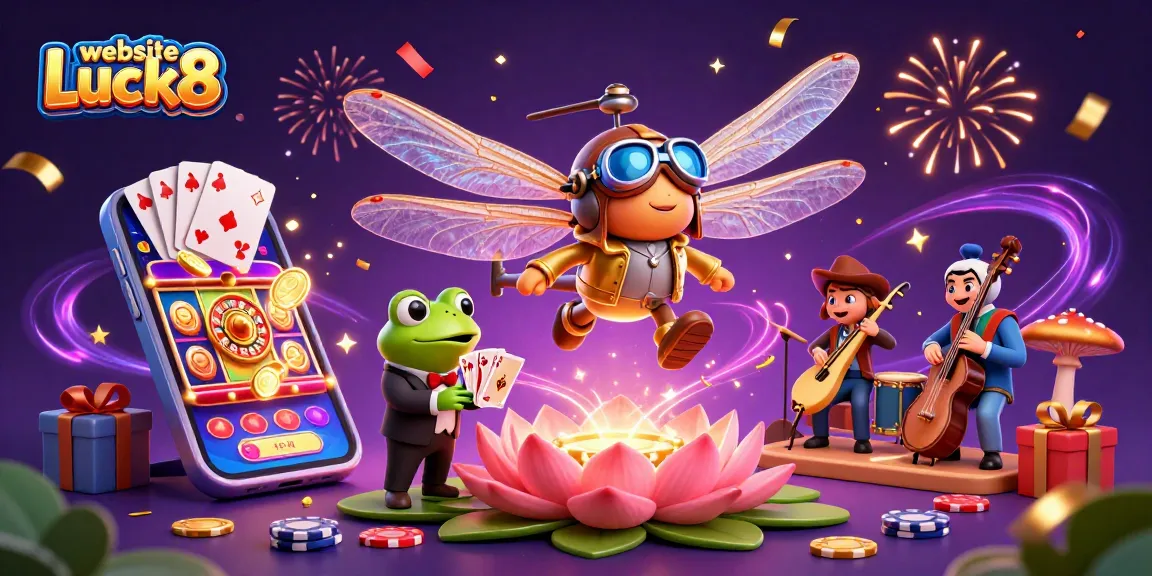 Experience exciting wins at the website Luck8 with vibrant games, live dealers, and festive atmosphere.