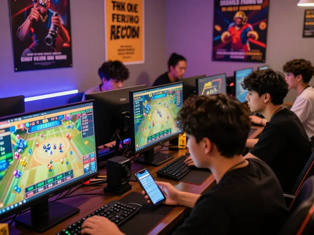 Exciting players engaging with lô đề online betting platform in a vibrant gaming environment.