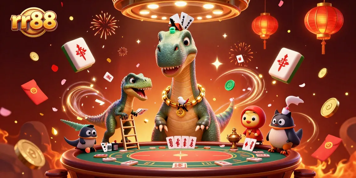 Experience thrilling gaming at rr88 with fun and excitement, featuring vibrant casino elements.