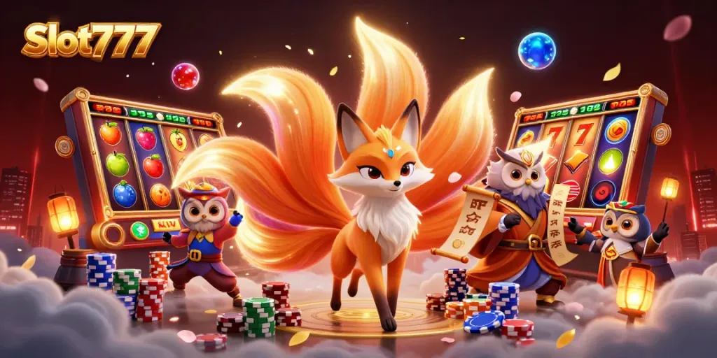 Permainan Slot777 yang menarik dengan simbol keberuntungan dan grafis yang menakjubkan.