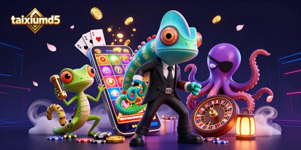 Experience thrilling bets at taixiumd5, featuring vibrant slot games and action-packed casino scenes.