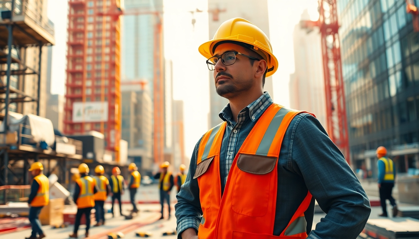 Manhattan General Contractor directing a dynamic construction team on site.